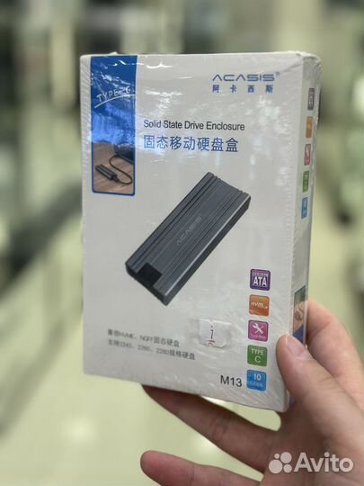 Внешний Корпус для жесткого диска M.2, M.2 NVMe