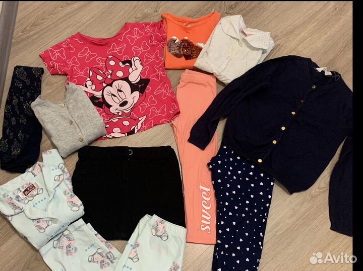 Вещи пакетом на девочку на 4-5 лет