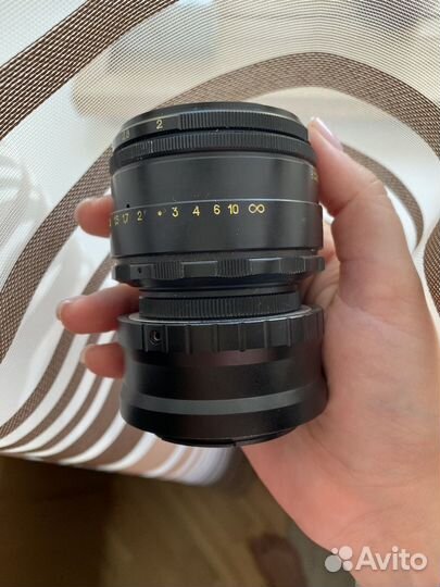 Объектив helios 44-2 2/58 + адаптер