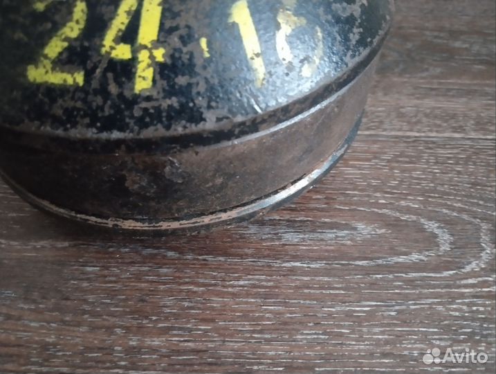 Гиря 8, 16, 24,32 разборная универсальная