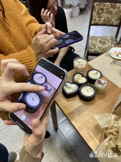 Мастер-класс по свечам