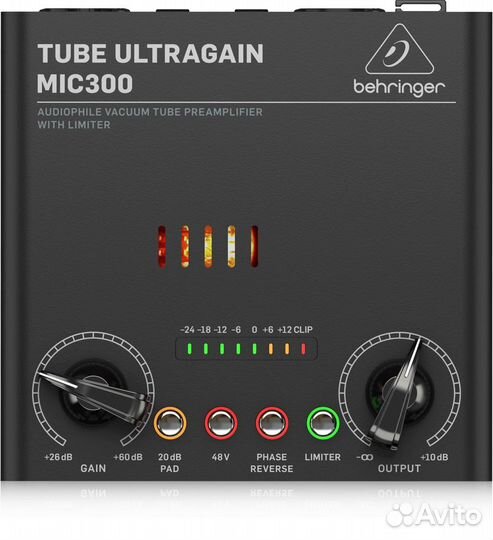 Микрофонный предусилитель с лимитером Behringer MI