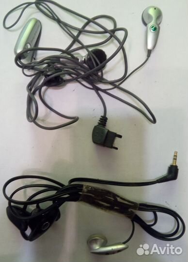 Наушники гарнитуры с нестандартными входами