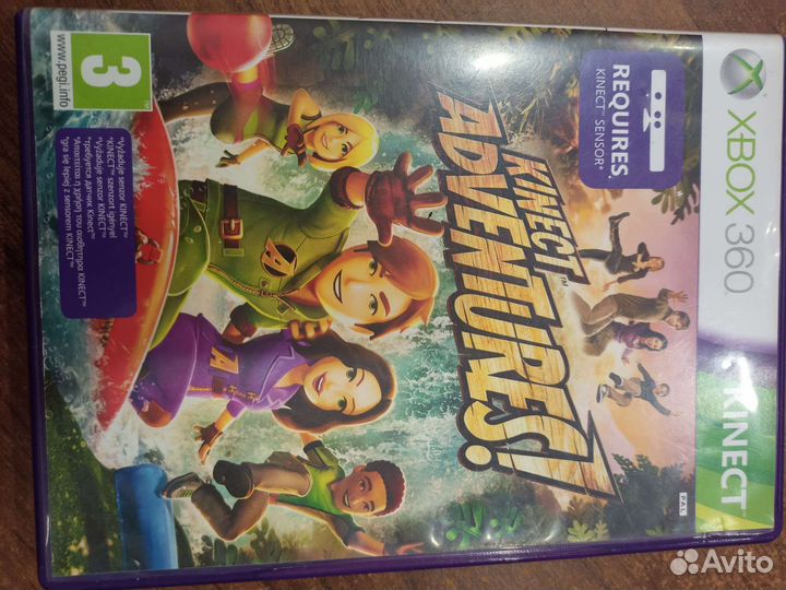 Диски на xbox 360 kinect