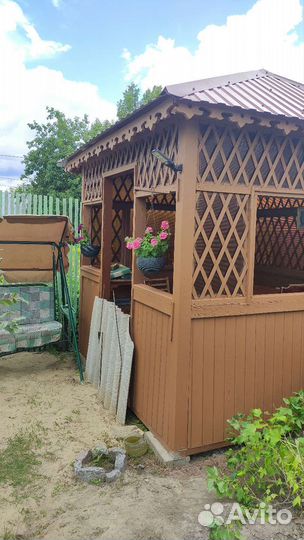 Беседка садовая бу