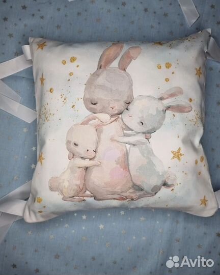 Бортики в кроватку новые