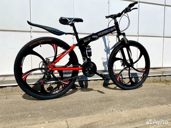 Велосипед на литых дисках