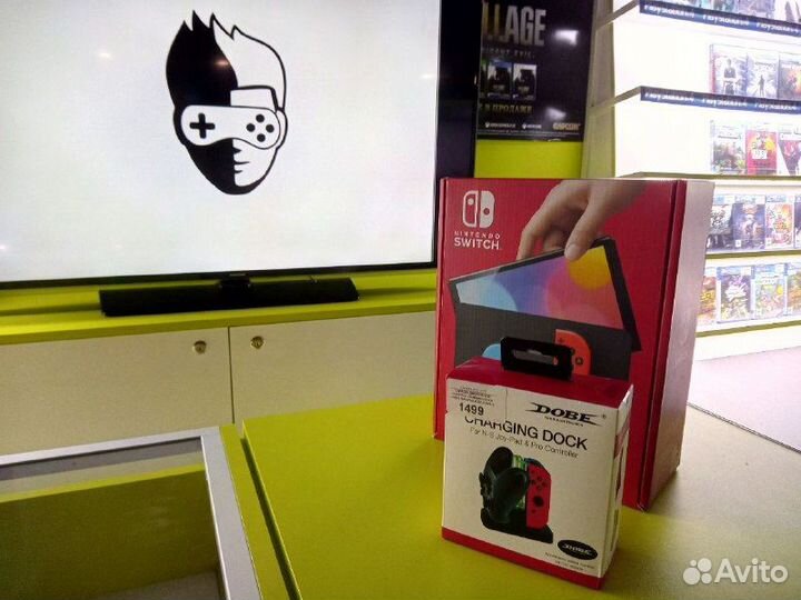 Зарядная станция для атрибутов Nintendo Switch