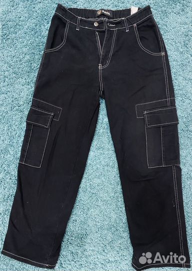 Джинсы широкие