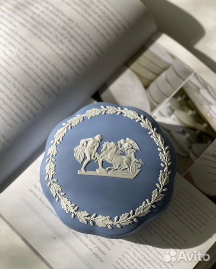 Винтаж Wedgwood jasper шкатулки в ассортименте