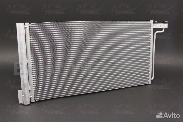 Форд Фокус 3 радиатор кондиционера 2015-2019г