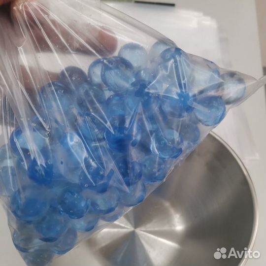 Стеклянные шарики синие голубые марблс