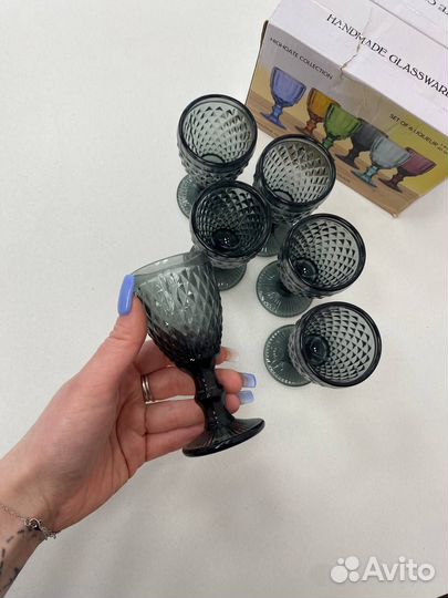 Рюмки на ножке набор