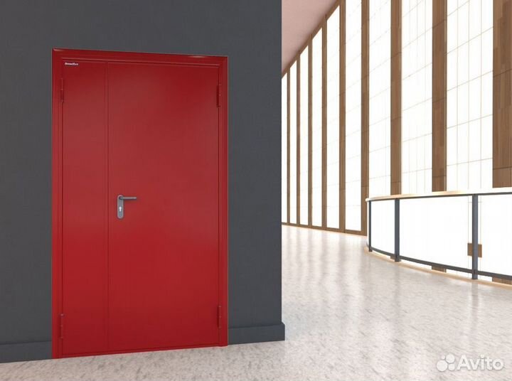 Двухстворчатые технические двери дорхан
