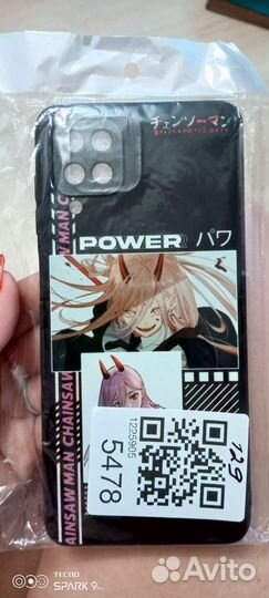 Чехол анимэ на samsung galaxy a12 M12