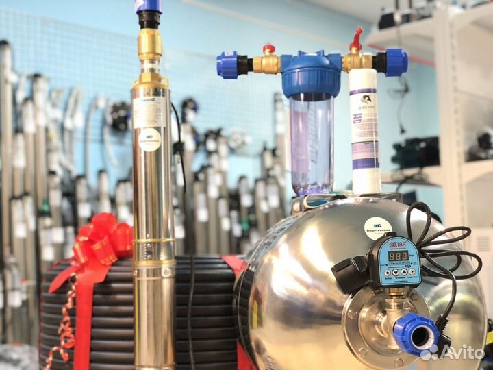 Насос погружной скважинный Vodotok гв 100-2.2-60