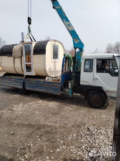 Аренда и услуги манипулятора, стрела 3 т, 10 м, борт 5 т, 5.2 м