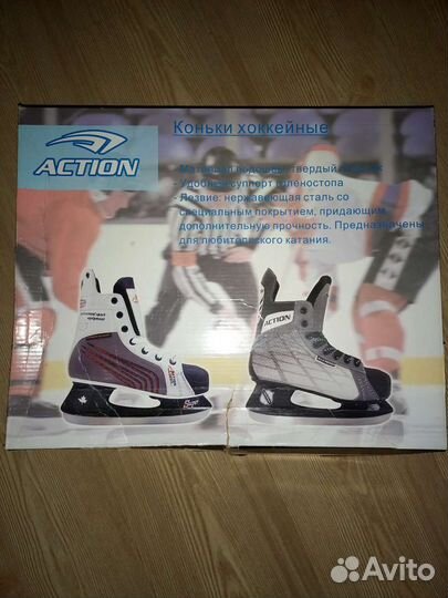 Коньки хоккейные