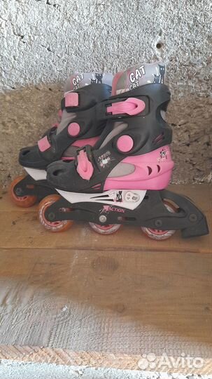Роликовые коньки детские девичьи