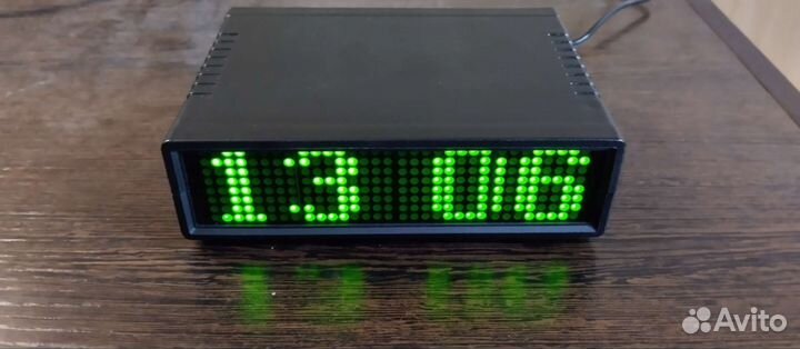 Часы метеостанция