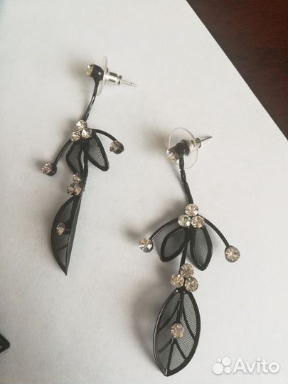 Колье и серьги бижутерия