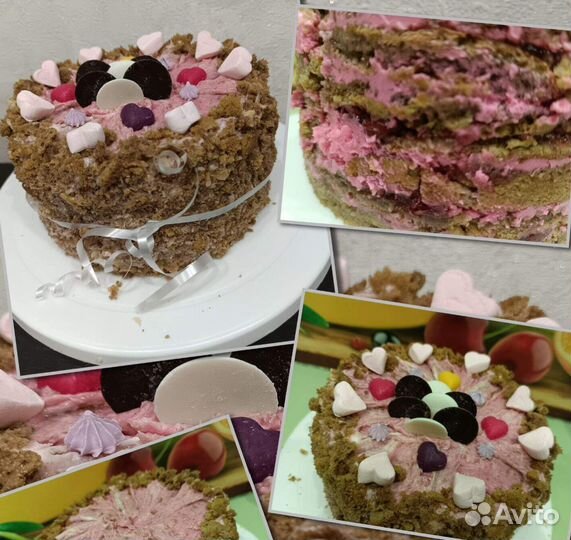 Торты домашние на заказ