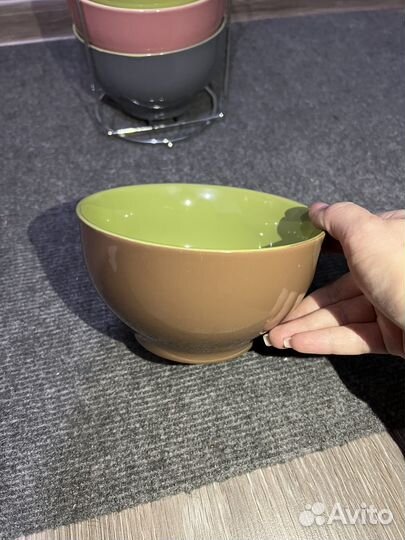 Набор салатников на подставке