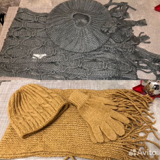 Женские Палантины/Комплекты/Шарфы/Платки/Шапки