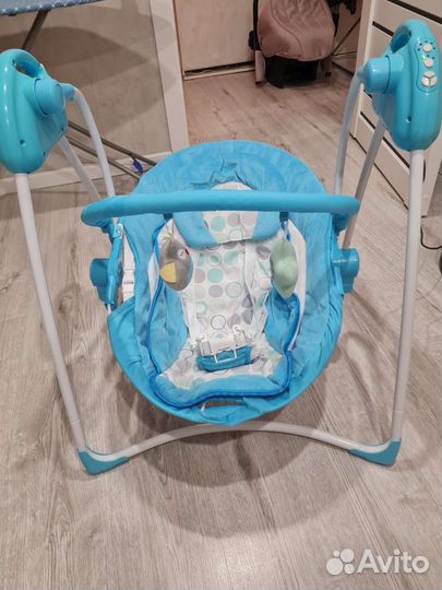 Детские качели/шезлонг 2 в 1