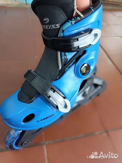 Роликовые коньки детские раздвижные 30-33 р