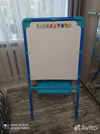 Мольберт детский двухсторонний