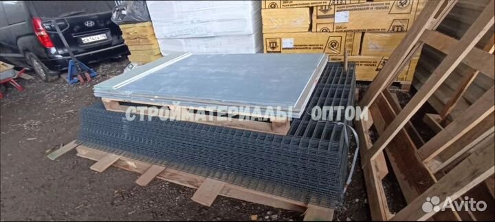 Забор 3D металлический 2,03*2,5