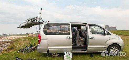 Велобагажник на VW T4/T5/T6/Caddy/Sharan/Starex тд