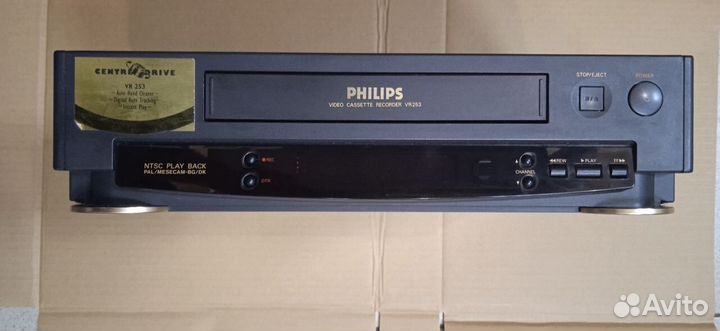 Видео плеер кассетный philips VR-253
