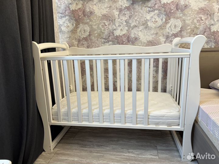 Кроватка Гандылян с матрасом