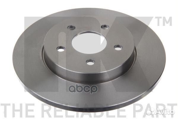 Диск тормозной 202551 202551 Nk