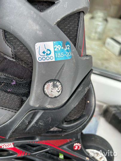 Роликовые коньки детские раздвижные