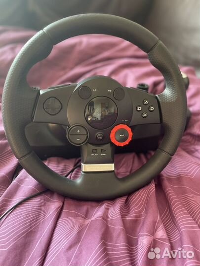 Руль logitech driving force gt 9