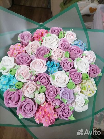 Зефирные букеты