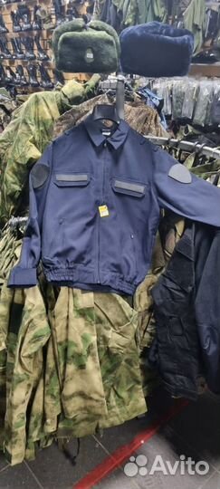 Форма офисная темно синяя люкс