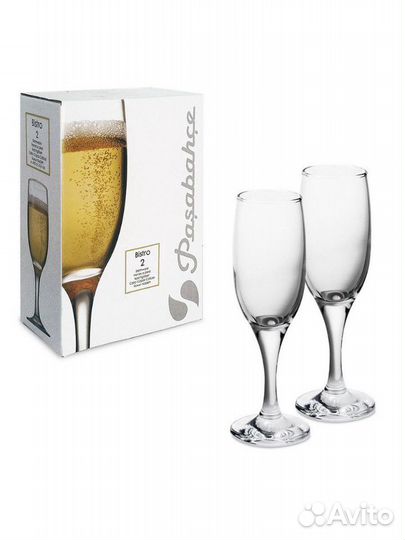 Новые Фужеры (бокалы) для шампанского