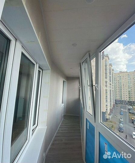 Остекление балконов и лоджий