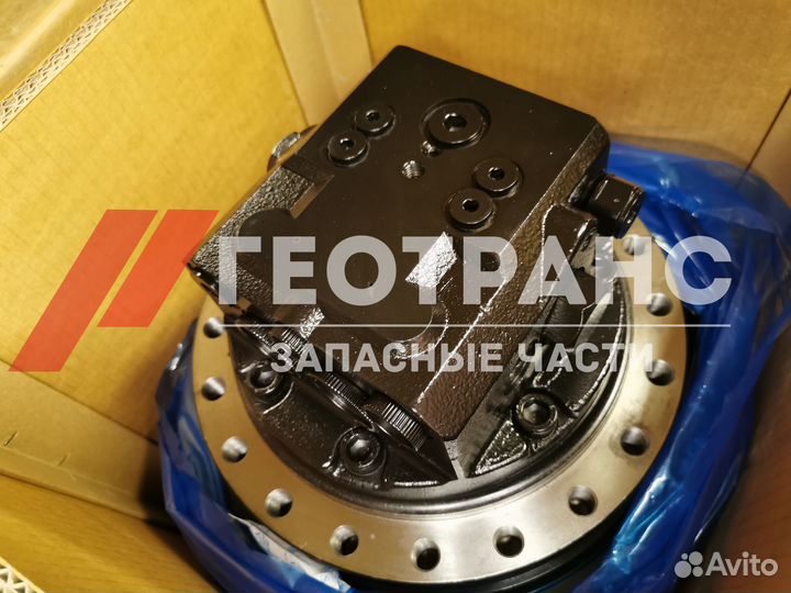 Редуктор хода экскаватор CAT 312 с мотором