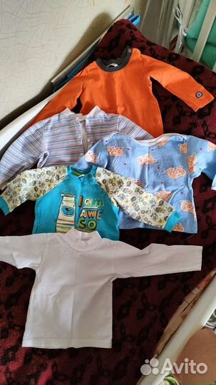 Вещи пакетом на девочку 68-74