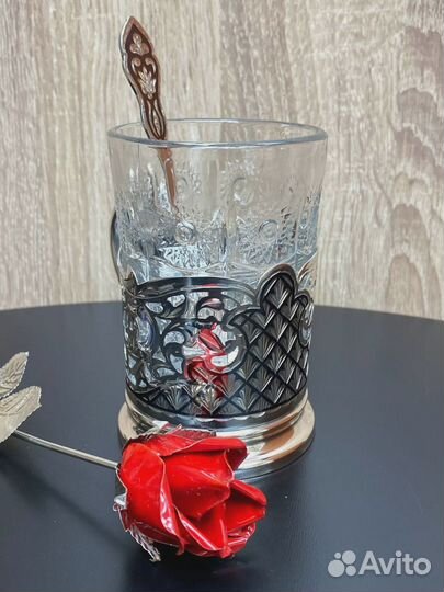 Подстаканник серебряный на 250 мл