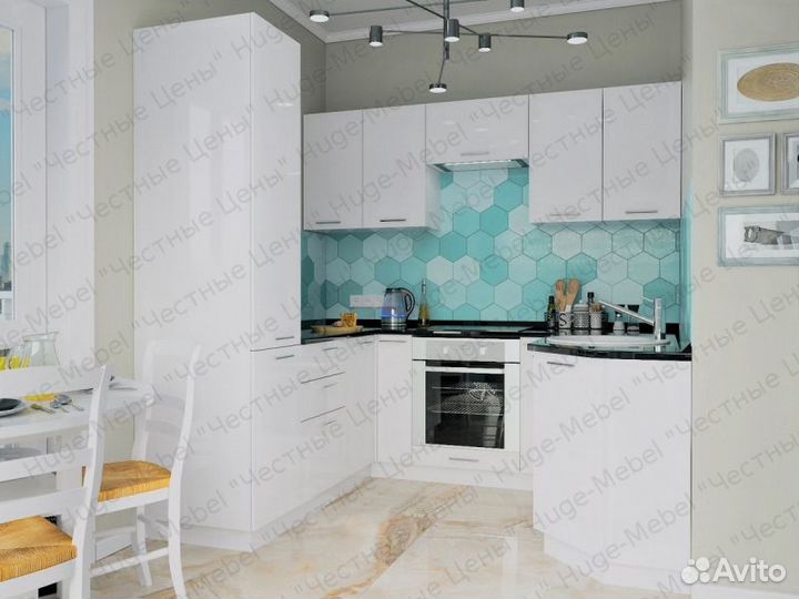 П-образная кухня 