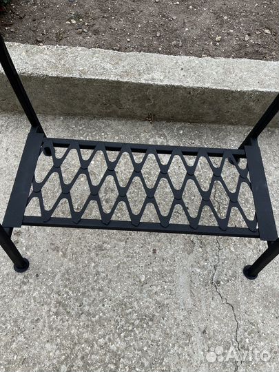 Мангал разборный 3 мм с полкой