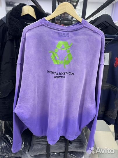 Vetements свитшот oversize (новая коллекция)