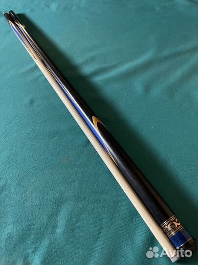 Кий Николаенко для русского бильярда черный граб