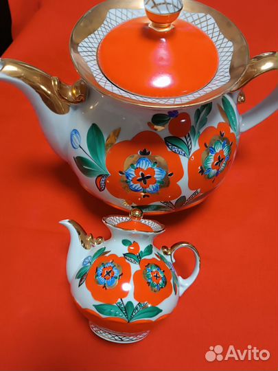 Чайник заварочный фарфоровый СССР